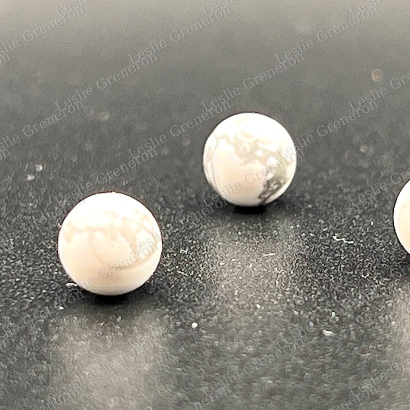 Perles de Howlite