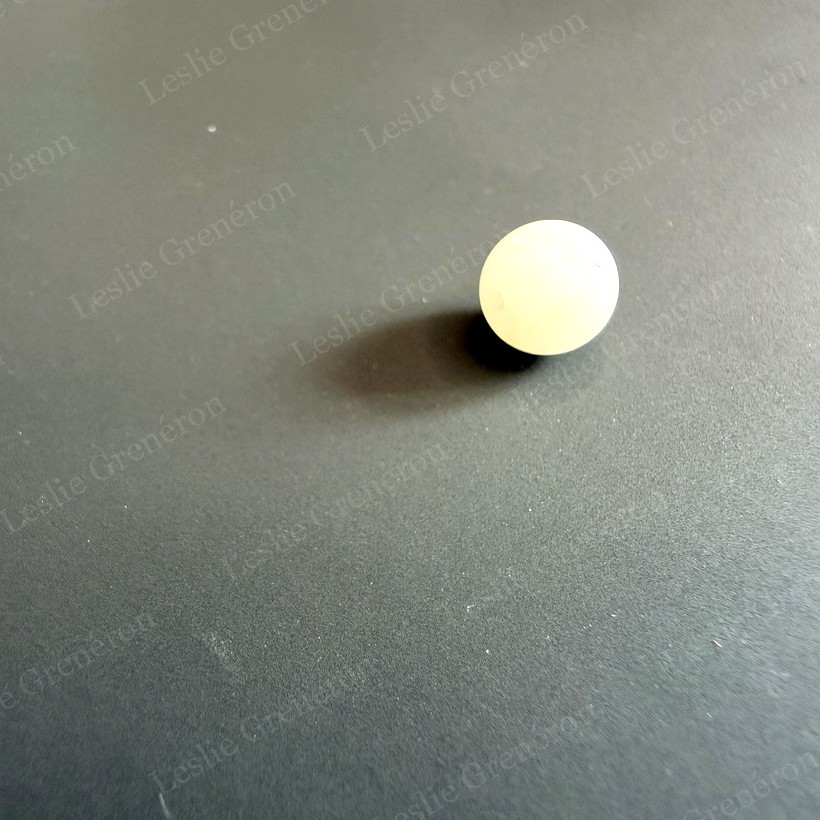Perles de Pierre de lune beige